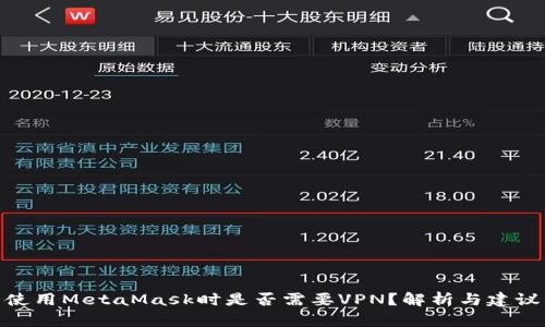使用MetaMask时是否需要VPN？解析与建议