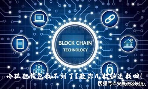 小狐狸钱包找不到了？教你几招快速找回！