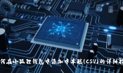 如何在小狐狸钱包中添加中本聪(CSV)的详细指南